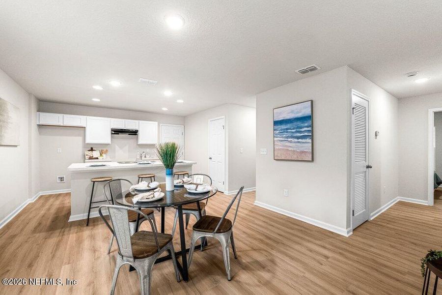 Furnished interior view inside a new home in , Jacksonville (Image 17).