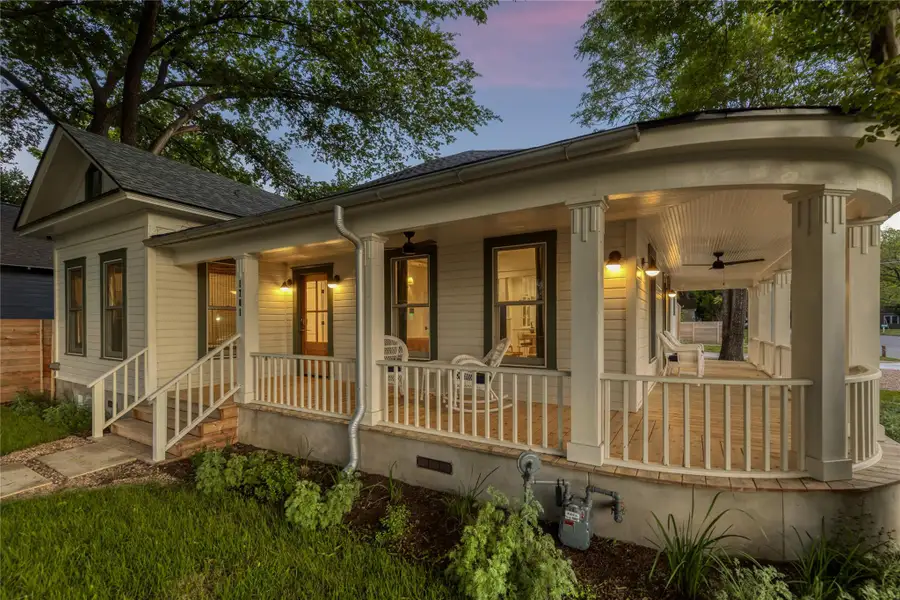 East & North facing covered porch, always cool and breezy East & North facing covered porch, always cool and breezy
