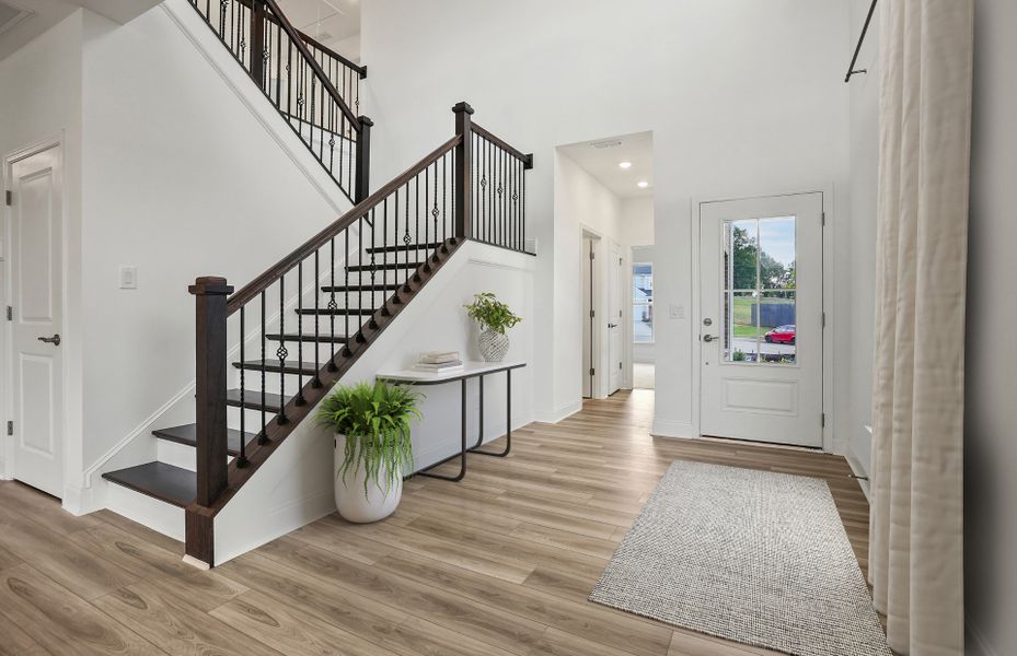 Furnished interior view inside a new home in Cannon Run, Concord (Image 13).