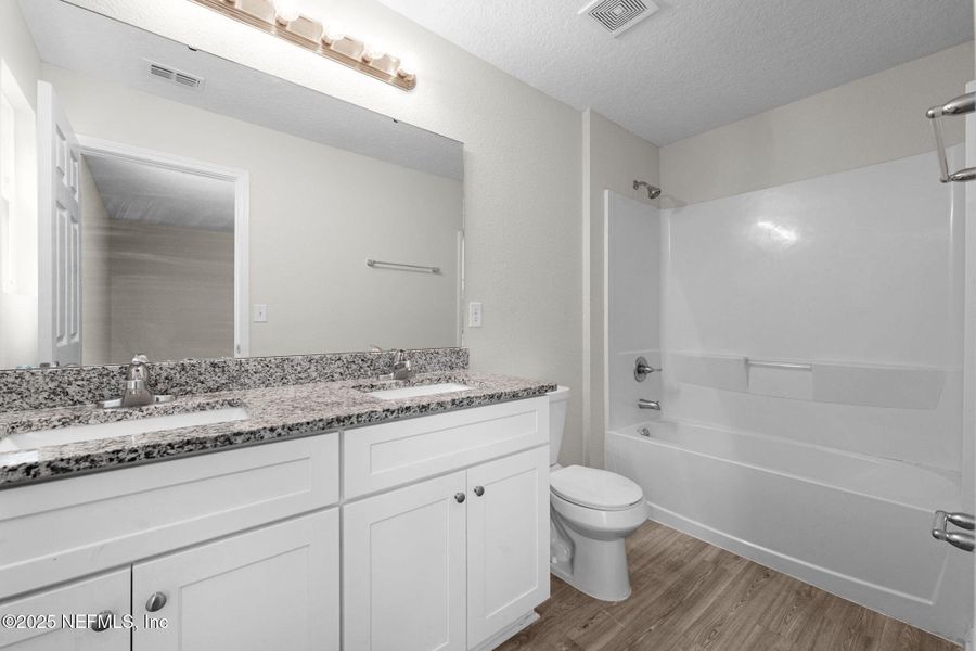 Furnished interior view inside a new home in , Jacksonville (Image 9). Furnished interior view inside a new home in , Jacksonville (Image 9).