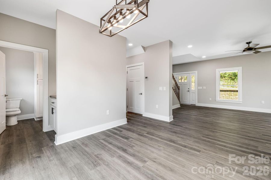Spacious, unfurnished interior of a new home in , Asheville (Image 36). Spacious, unfurnished interior of a new home in , Asheville (Image 36).