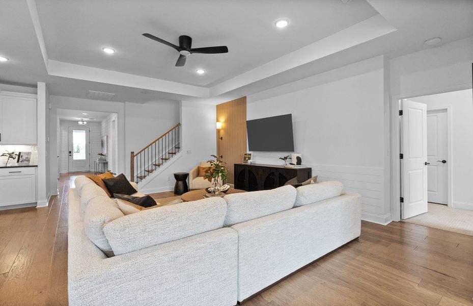 Representative furnished interior of a home built from the Prestige by John Wieland in Treymor, Mount Juliet (Image 23).