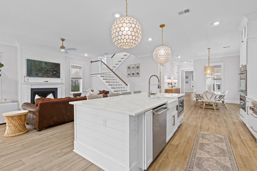 Furnished interior view inside a new home in Carolina Park: Riverside, Mount Pleasant (Image 32). Furnished interior view inside a new home in Carolina Park: Riverside, Mount Pleasant (Image 32).