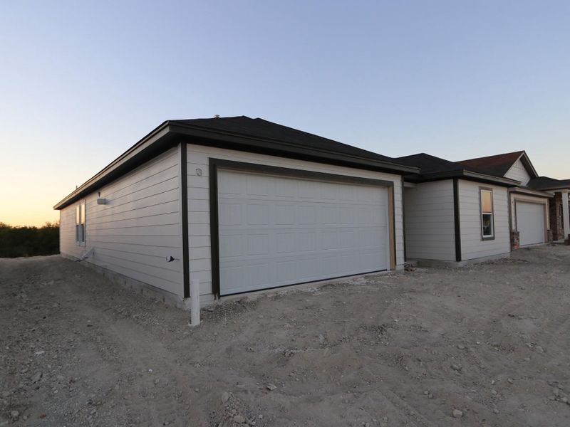 Exterior details and patio area of a home in Marble Creek Crossing, Austin (Image 12). Exterior details and patio area of a home in Marble Creek Crossing, Austin (Image 12).