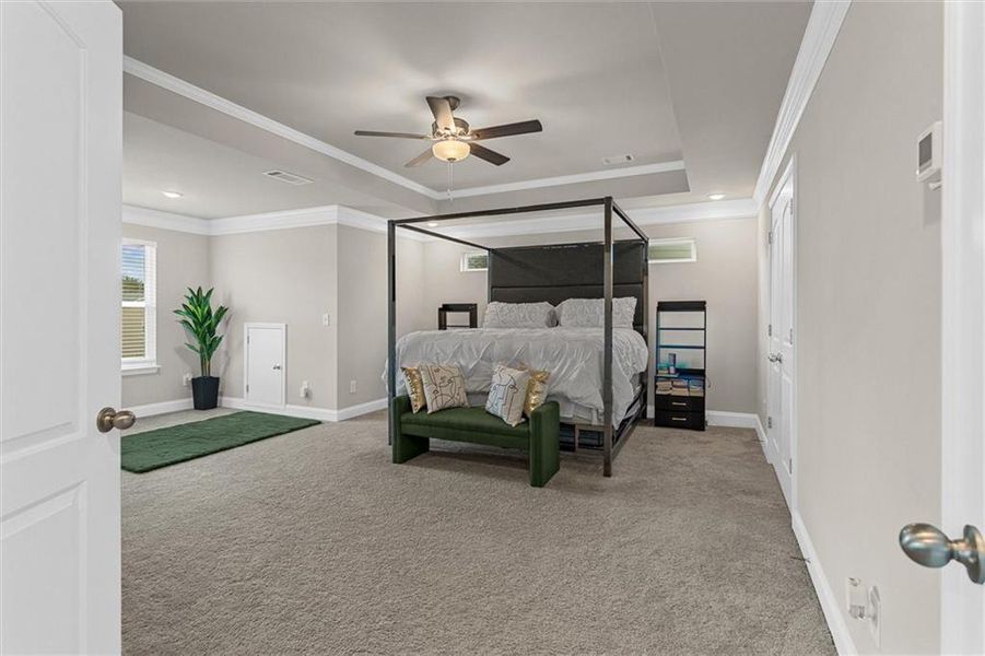 Furnished interior view inside a new home in Enclave at Brookside Crossing, Auburn (Image 52).