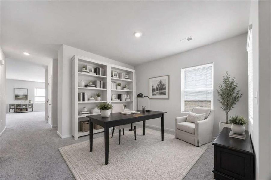 Furnished interior view inside a new home in Ashford Park, Covington (Image 6).
