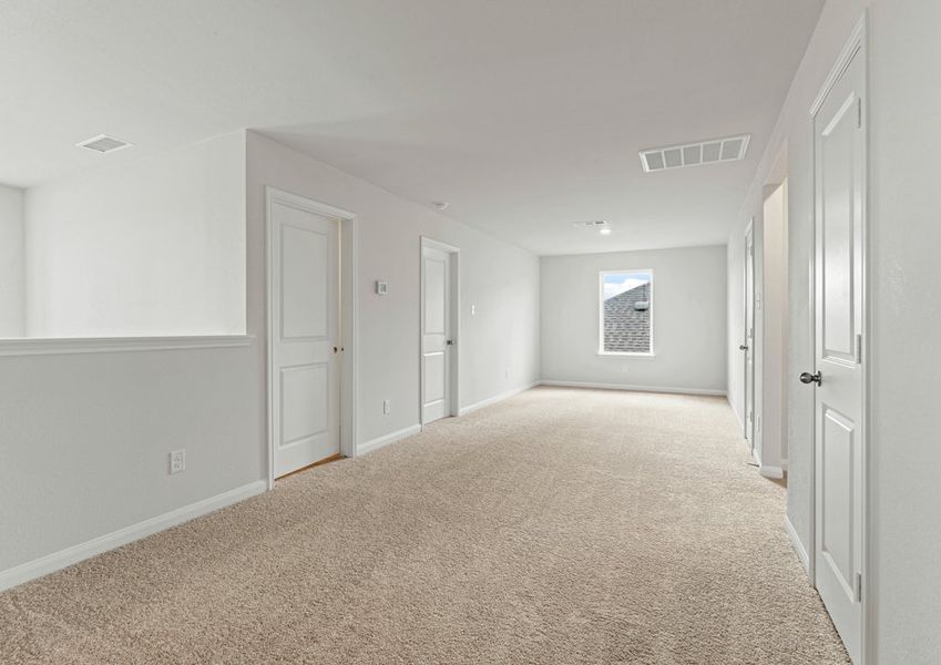 Upstairs game room Upstairs game room