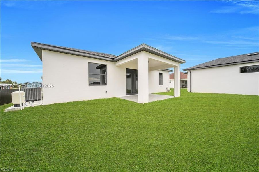 Exterior details and patio area of a home in , Lehigh Acres (Image 33).