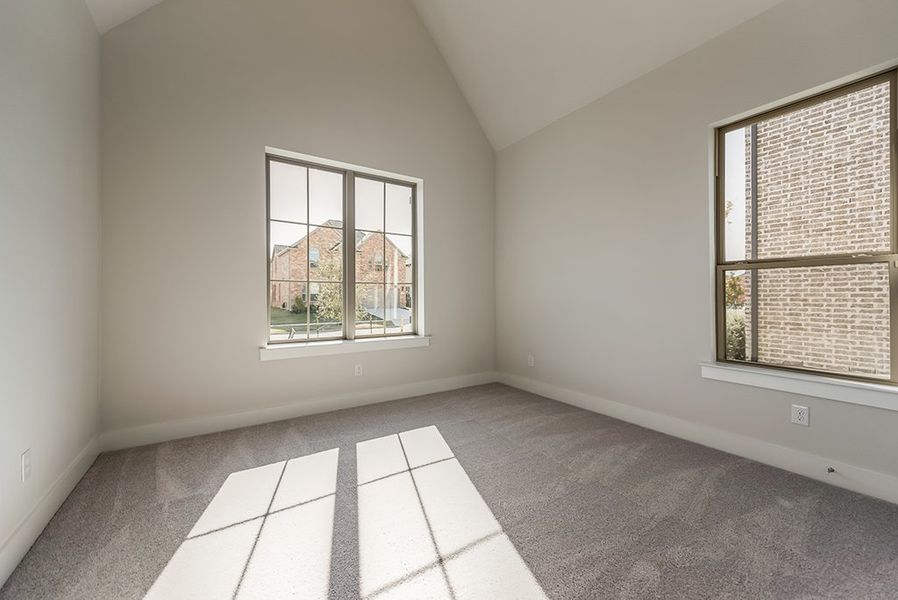 Representative unfurnished interior of a home built from the Anson - SH 4437 by Shaddock Homes in Grand Oaks at Green Meadows - 50', Celina (Image 26). Representative unfurnished interior of a home built from the Anson - SH 4437 by Shaddock Homes in Grand Oaks at Green Meadows - 50', Celina (Image 26).