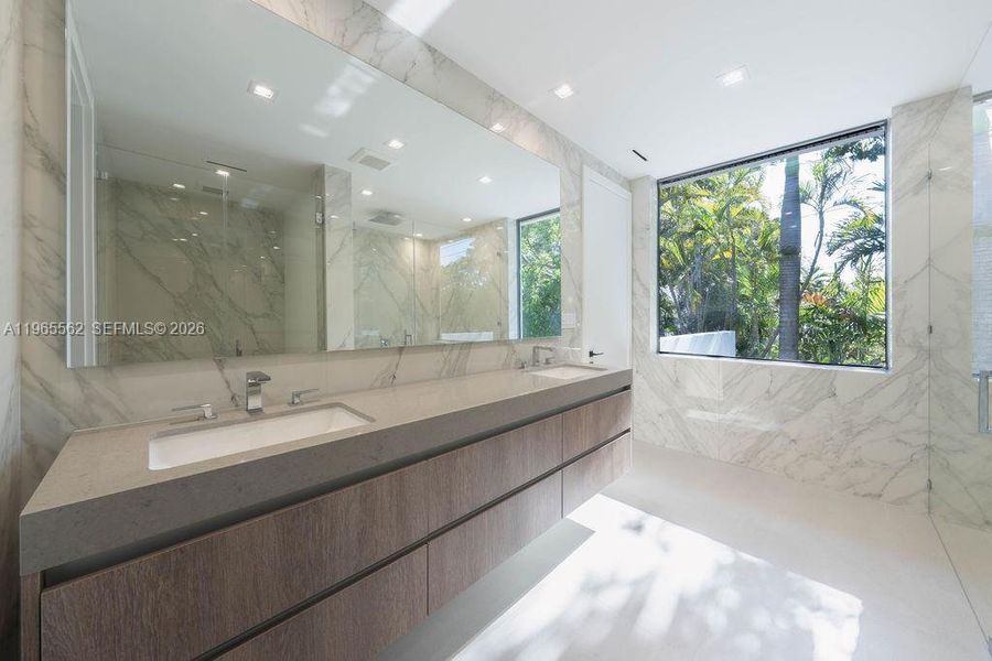 Furnished interior view inside a new home in , Miami (Image 7).