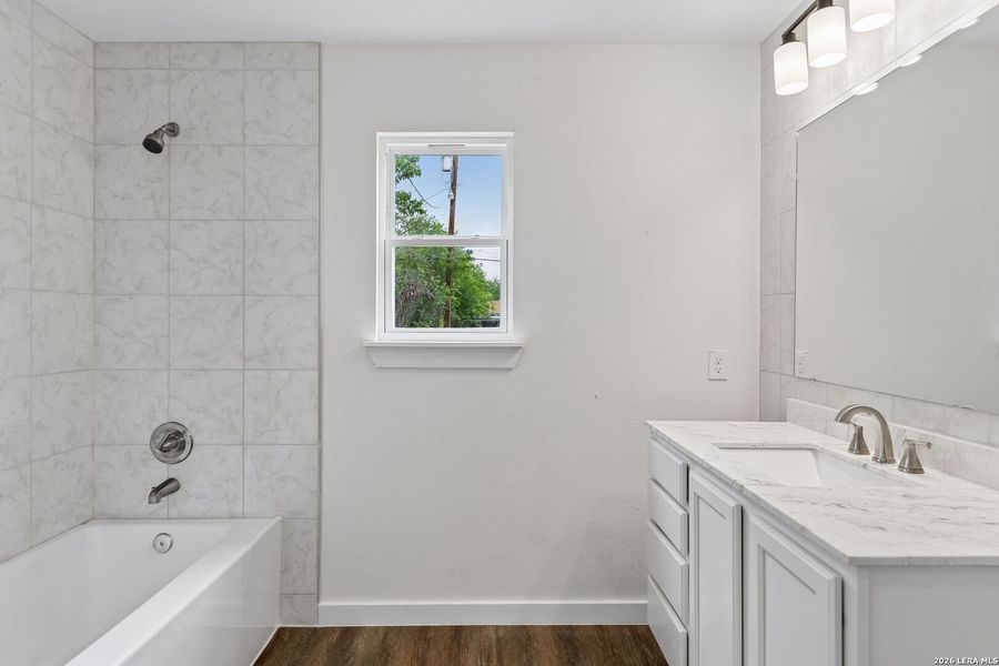 Furnished interior view inside a new home in , San Antonio (Image 4).