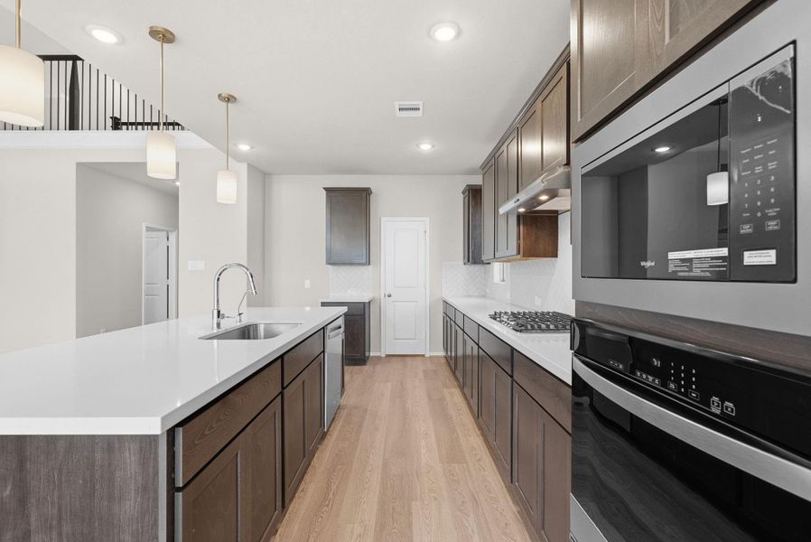 Furnished interior view inside a new home in Valencia, Manvel (Image 11). Furnished interior view inside a new home in Valencia, Manvel (Image 11).