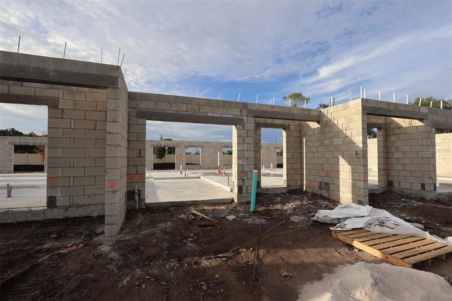 In-progress construction of a new home in Reeves Place, Orlando, FL (Image 10). In-progress construction of a new home in Reeves Place, Orlando, FL (Image 10).