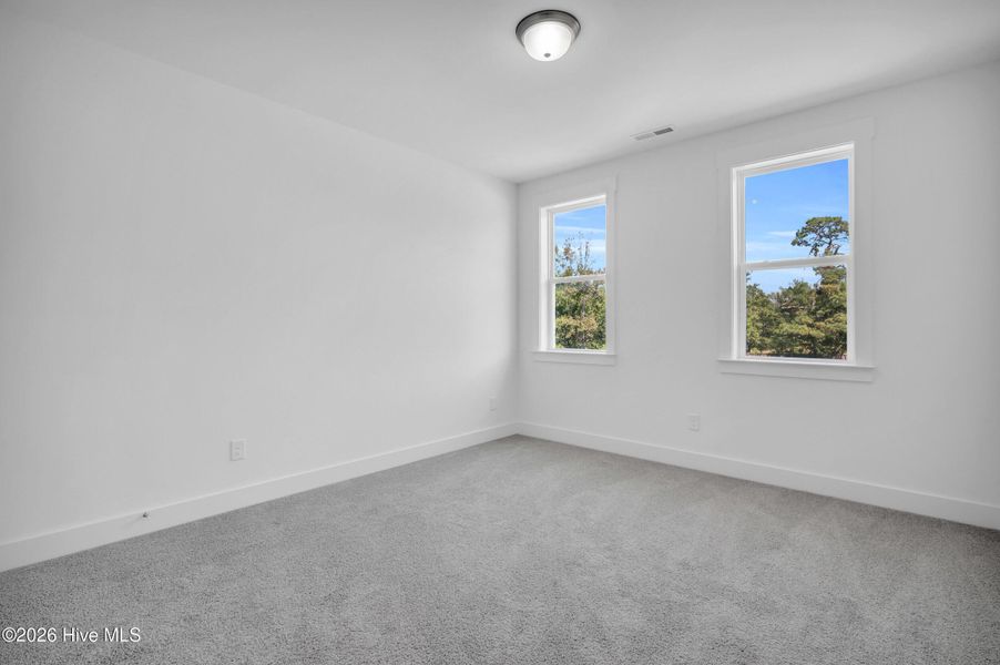Spacious, unfurnished interior of a new home in WyndWater, Hampstead (Image 19). Spacious, unfurnished interior of a new home in WyndWater, Hampstead (Image 19).