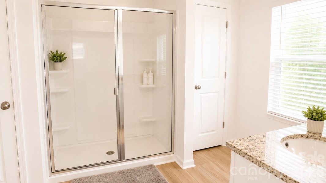 Furnished interior view inside a new home in Autumn Park, Concord (Image 19).
