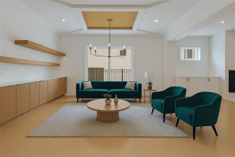 Furnished interior view inside a new home in , Buford (Image 38). Furnished interior view inside a new home in , Buford (Image 38).