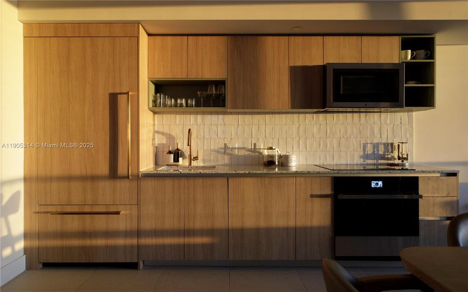 Furnished interior view inside a new home in , Miami (Image 4).