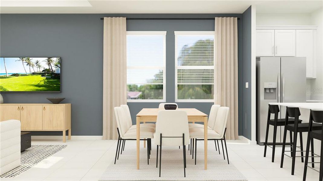 Furnished interior view inside a new home in , Groveland (Image 15).