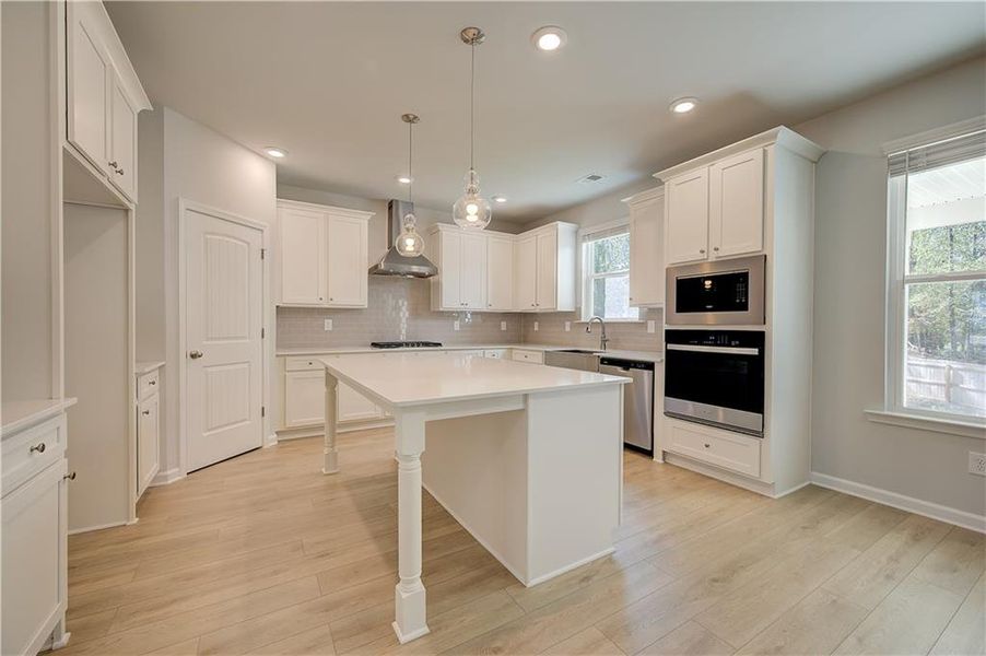 Furnished interior view inside a new home in Burchwood, Stockbridge (Image 5).