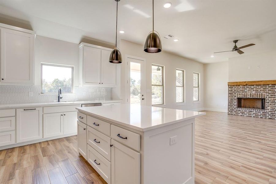 Furnished interior view inside a new home in , Poolville (Image 12).