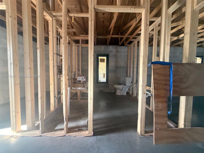 In-progress construction of a new home in , Clewiston, FL (Image 8).