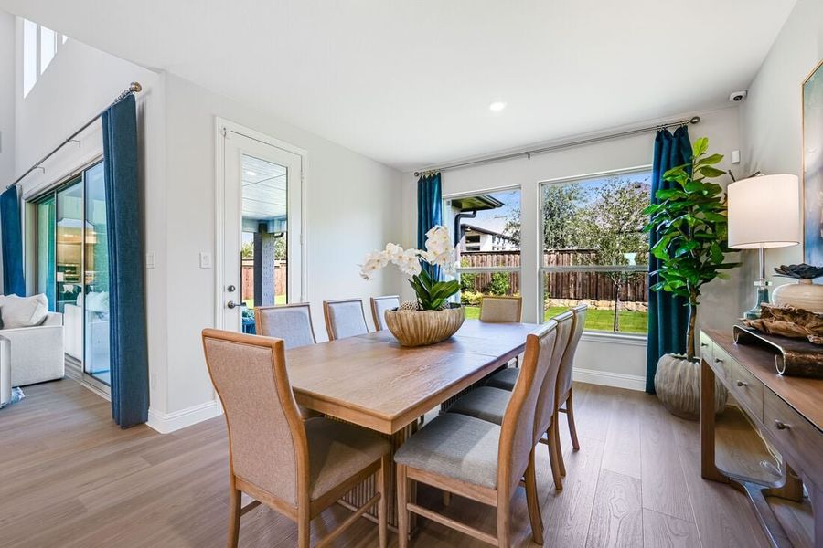 Furnished interior view inside a new home in The Ridge at Northlake, Northlake (Image 9).
