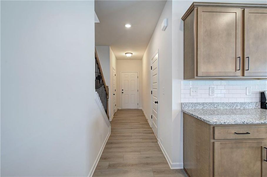Furnished interior view inside a new home in , Cartersville (Image 16).