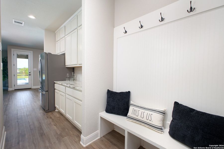 Representative furnished interior of a home built from the The Malta by Whitestone Custom Homes in Johnson Ranch, Bulverde (Image 15).