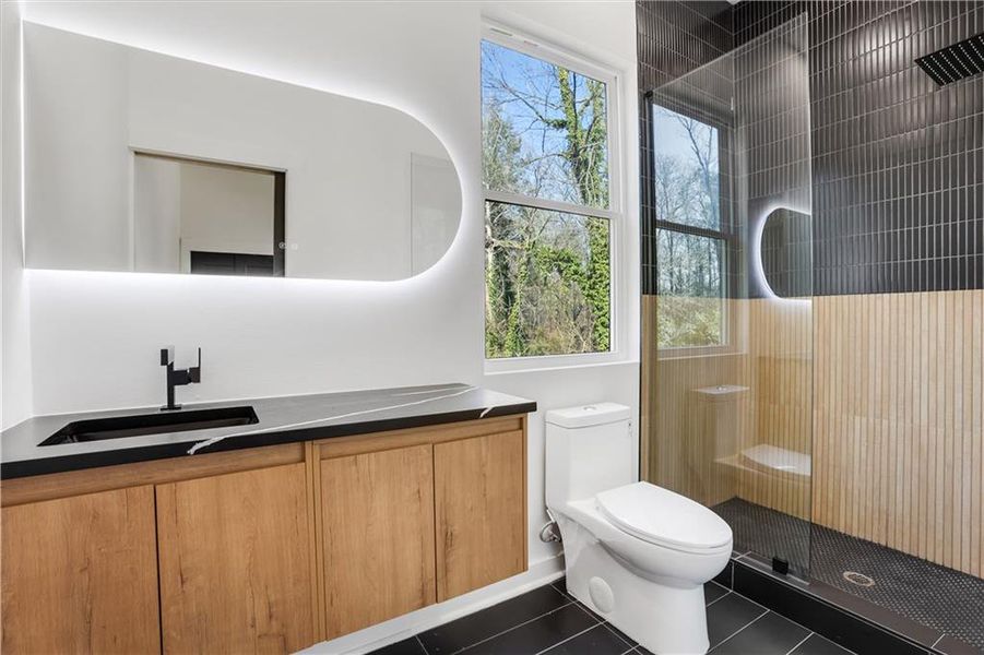 Furnished interior view inside a new home in , Atlanta (Image 6). Furnished interior view inside a new home in , Atlanta (Image 6).