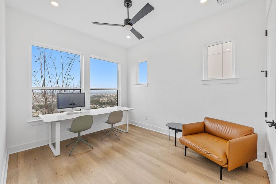 Furnished interior view inside a new home in , Austin (Image 29).