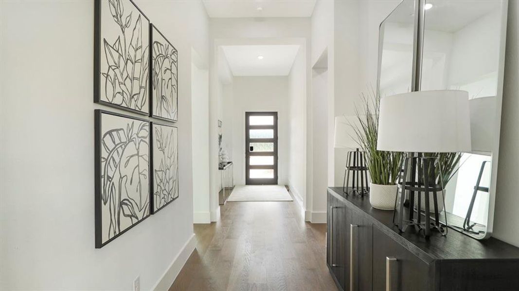 Furnished interior view inside a new home in Rio Vista at Kelly Ranch, Aledo (Image 30).