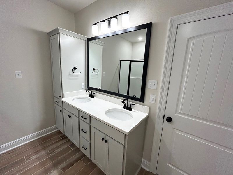 Furnished interior view inside a new home in The Bluffs at Lafayette, Freeport (Image 8). Furnished interior view inside a new home in The Bluffs at Lafayette, Freeport (Image 8).