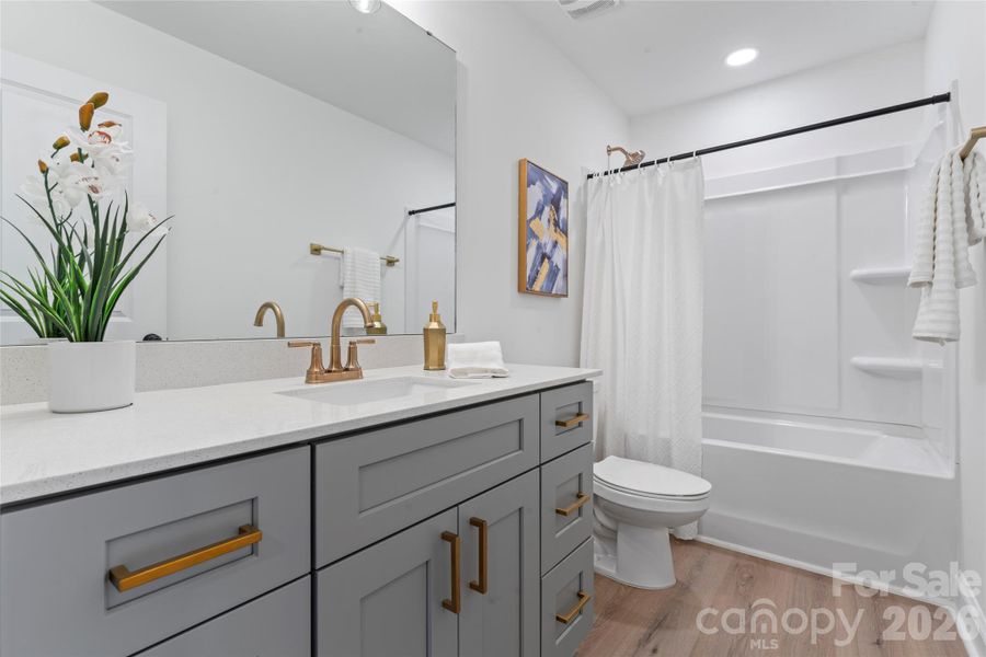 Furnished interior view inside a new home in , Harrisburg (Image 31).