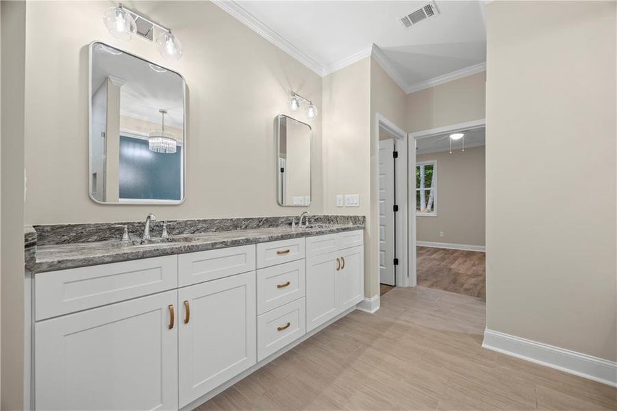 Furnished interior view inside a new home in , Nicholson (Image 12).