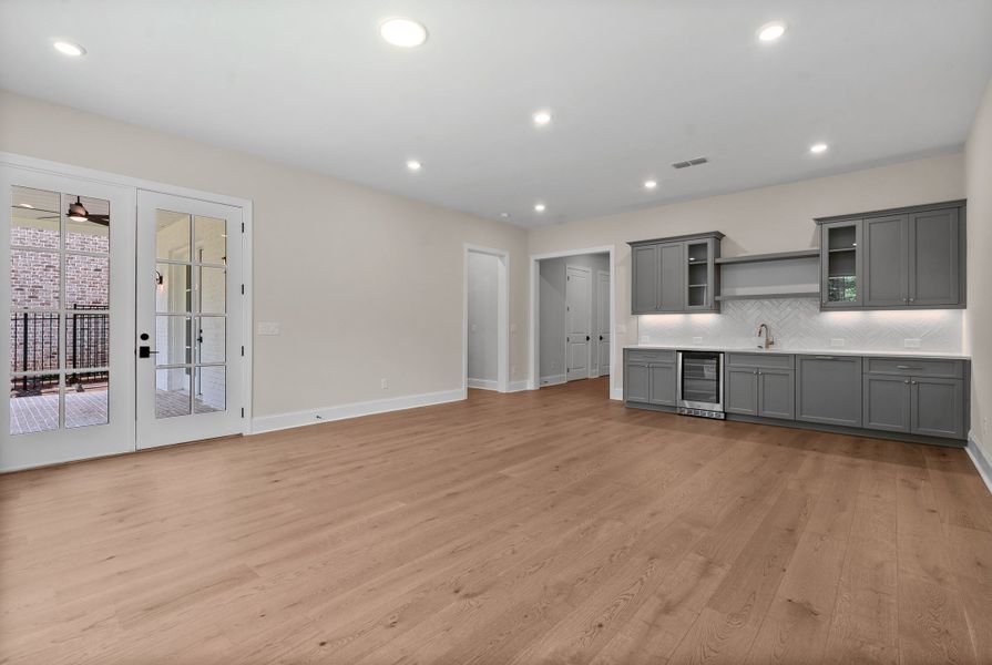 Representative unfurnished interior of a home built from the The Olmstead II by The Providence Group in Waterside Single Family, Peachtree Corners (Image 35).