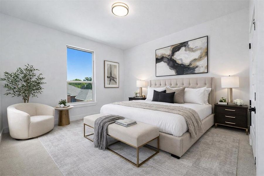 Furnished interior view inside a new home in , Arlington (Image 16).