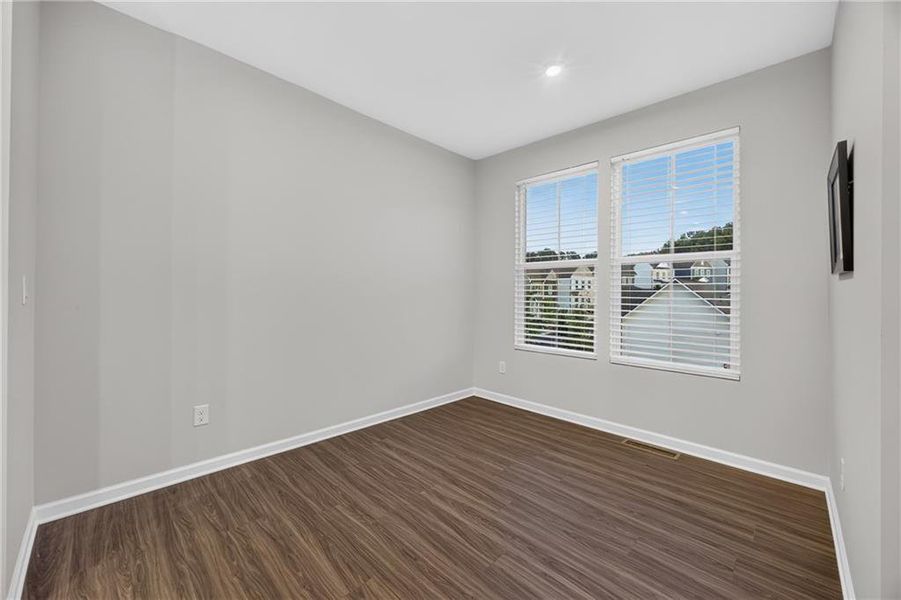 Spacious, unfurnished interior of a new home in , Atlanta (Image 16). Spacious, unfurnished interior of a new home in , Atlanta (Image 16).
