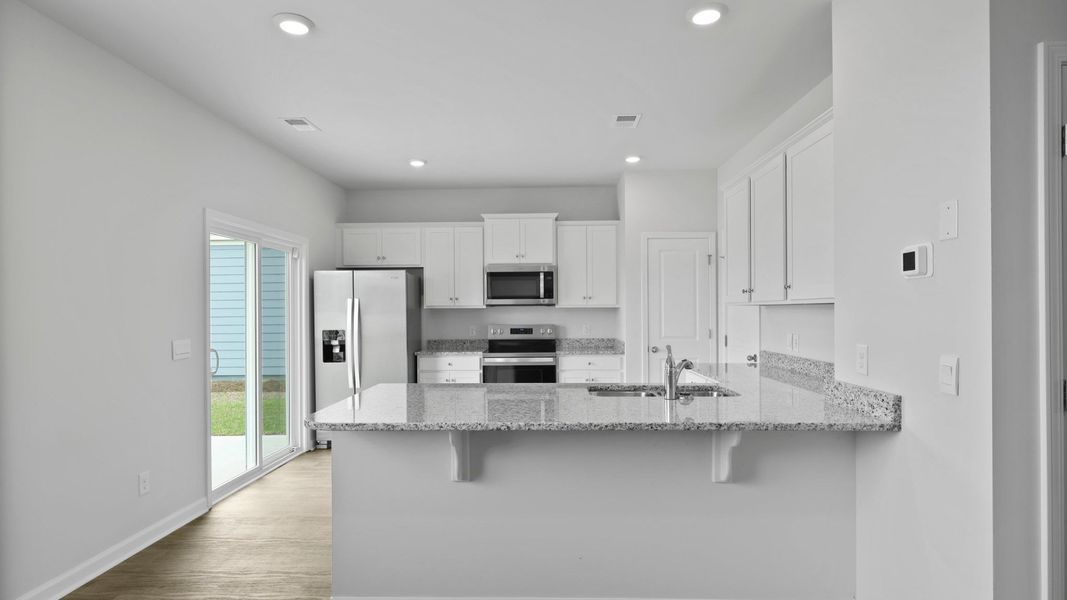 Representative furnished interior of a home built from the BRANDON by D.R. Horton in Hillcrest, Ravenel (Image 4).