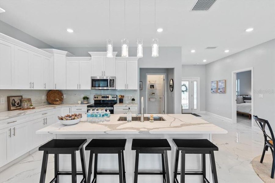 Furnished interior view inside a new home in , Tampa (Image 19).