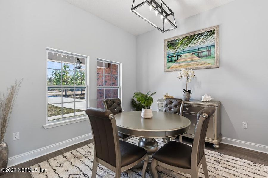 Furnished interior view inside a new home in , Callahan (Image 8).