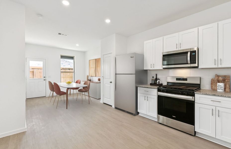 Furnished interior view inside a new home in Mavera, Conroe (Image 15).