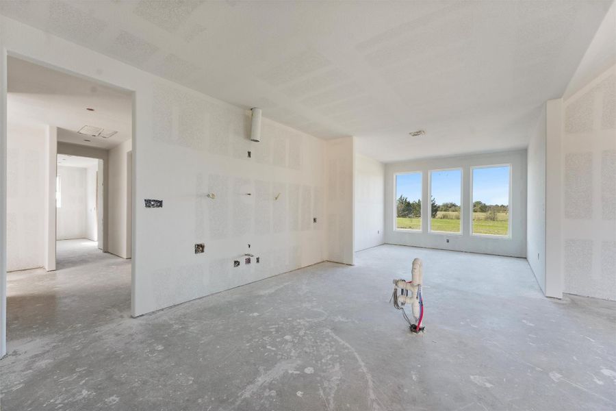 Enjoy meals with stunning views in this dining area seamlessly connected to the kitchen, perfect for gatherings. Enjoy meals with stunning views in this dining area seamlessly connected to the kitchen, perfect for gatherings.