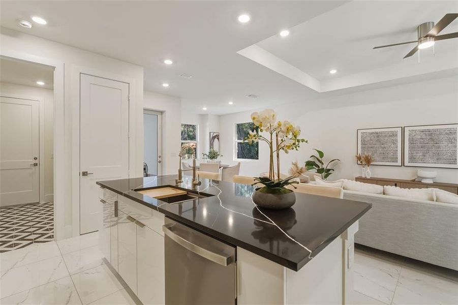 Furnished interior view inside a new home in , Port Charlotte (Image 15). Furnished interior view inside a new home in , Port Charlotte (Image 15).