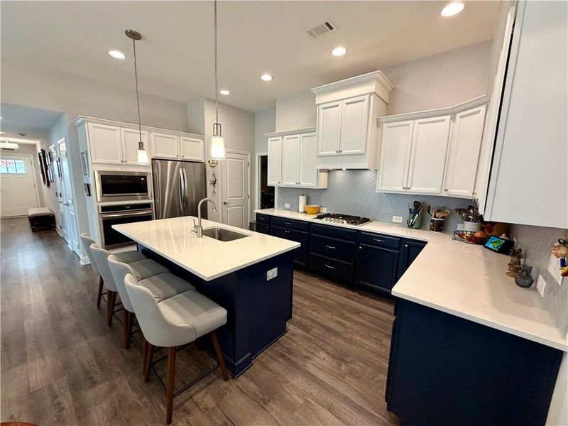 Furnished interior view inside a new home in , Hiram (Image 6). Furnished interior view inside a new home in , Hiram (Image 6).