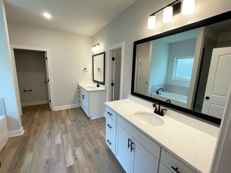 Furnished interior view inside a new home in Iron Rock, Cantonment (Image 4).