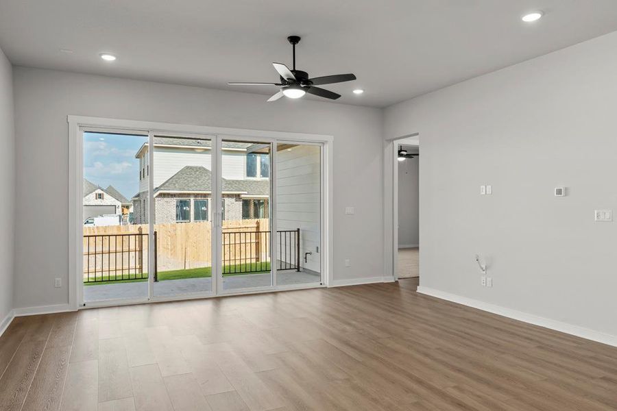 Spacious, unfurnished interior of a new home in Lariat, Liberty Hill (Image 29). Spacious, unfurnished interior of a new home in Lariat, Liberty Hill (Image 29).