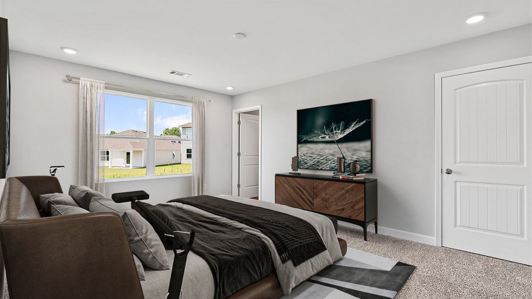 Furnished interior view inside a new home in Colonial East, Panama City Beach (Image 8).