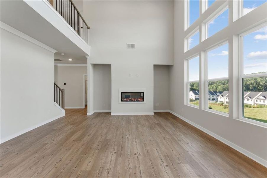 Spacious, unfurnished interior of a new home in The Estates at Gainesville Township, Gainesville (Image 25).