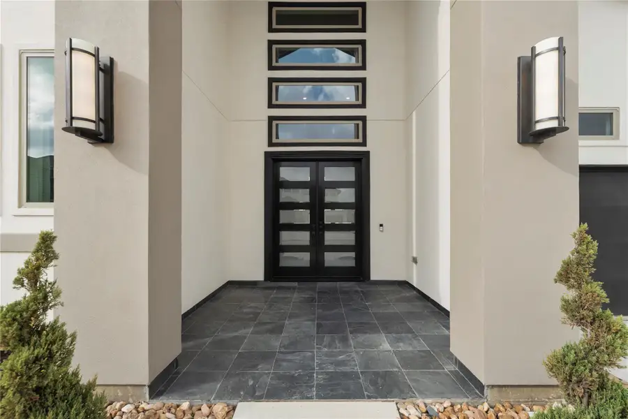 Exterior details and patio area of a home in , Cypress (Image 26).