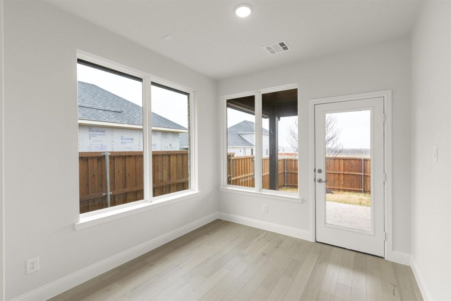 Representative unfurnished interior of a home built from the Campion by Pacesetter Homes in La Terra at Uptown Celina, Celina (Image 14). Representative unfurnished interior of a home built from the Campion by Pacesetter Homes in La Terra at Uptown Celina, Celina (Image 14).